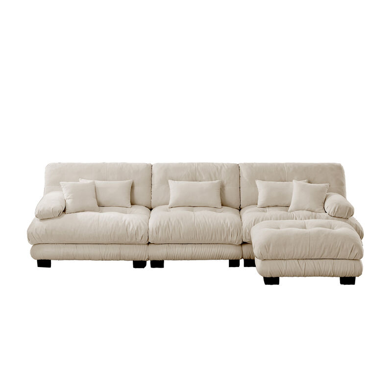 Merax Luxury Modular Sectional Sofa Couch,Oversized L Shaped Cloud Couch for Living Room image number 0