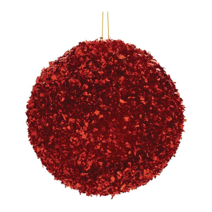 6-Piece Sequin Ball Ornament Set – Sparkly Holiday Decorations for Elegant & Festive Tree Styling