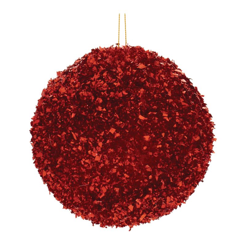 6-Piece Sequin Ball Ornament Set – Sparkly Holiday Decorations for Elegant & Festive Tree Styling