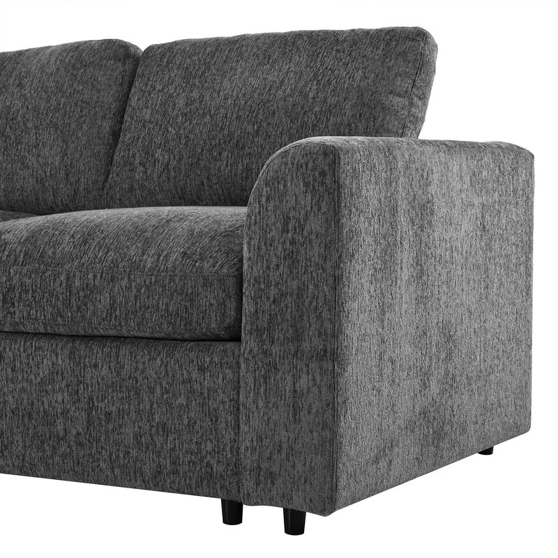 Fuppef Chenille L‑Shaped Sectional Sofa image number 7