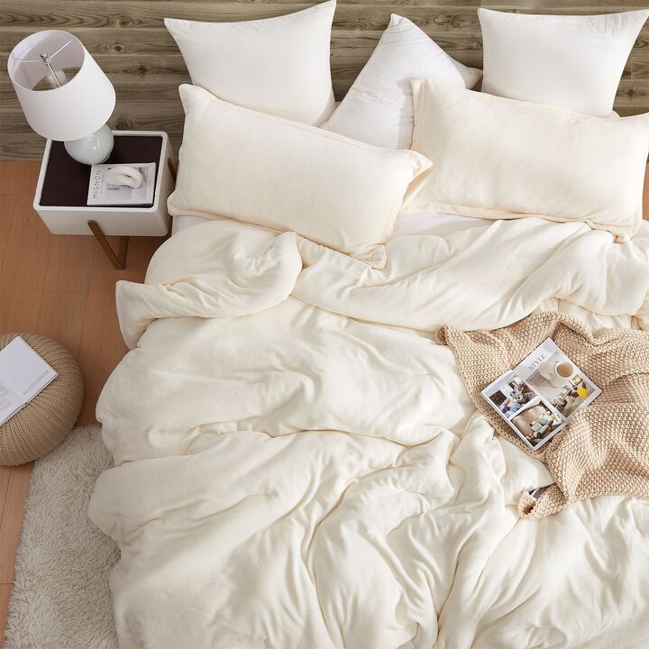 Git Cozy - Coma Inducer Oversized Comforter - Taupe White