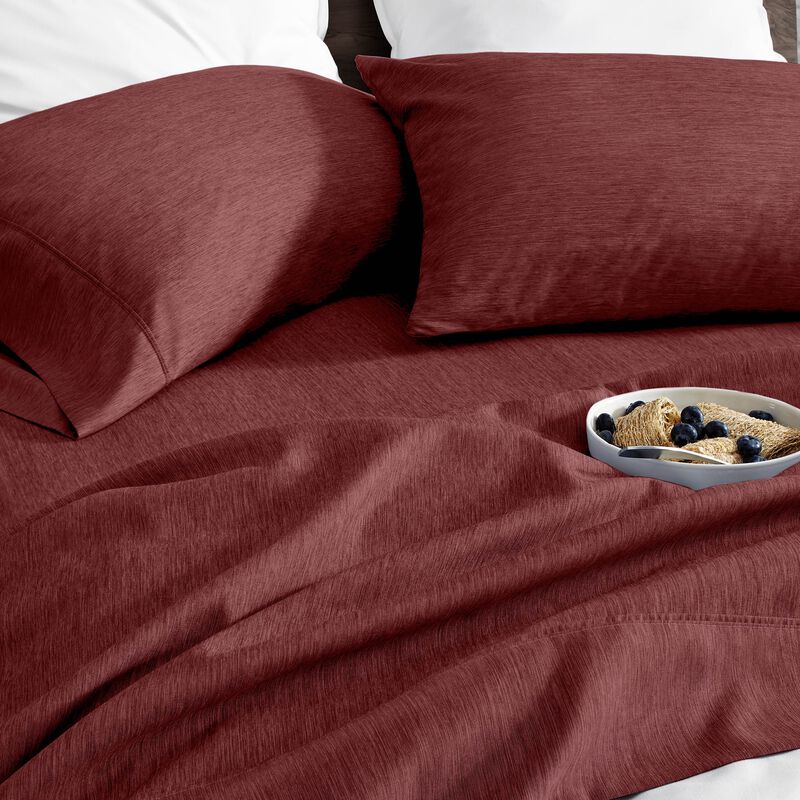 Ultra Soft Heathered Sheet Set image number 4