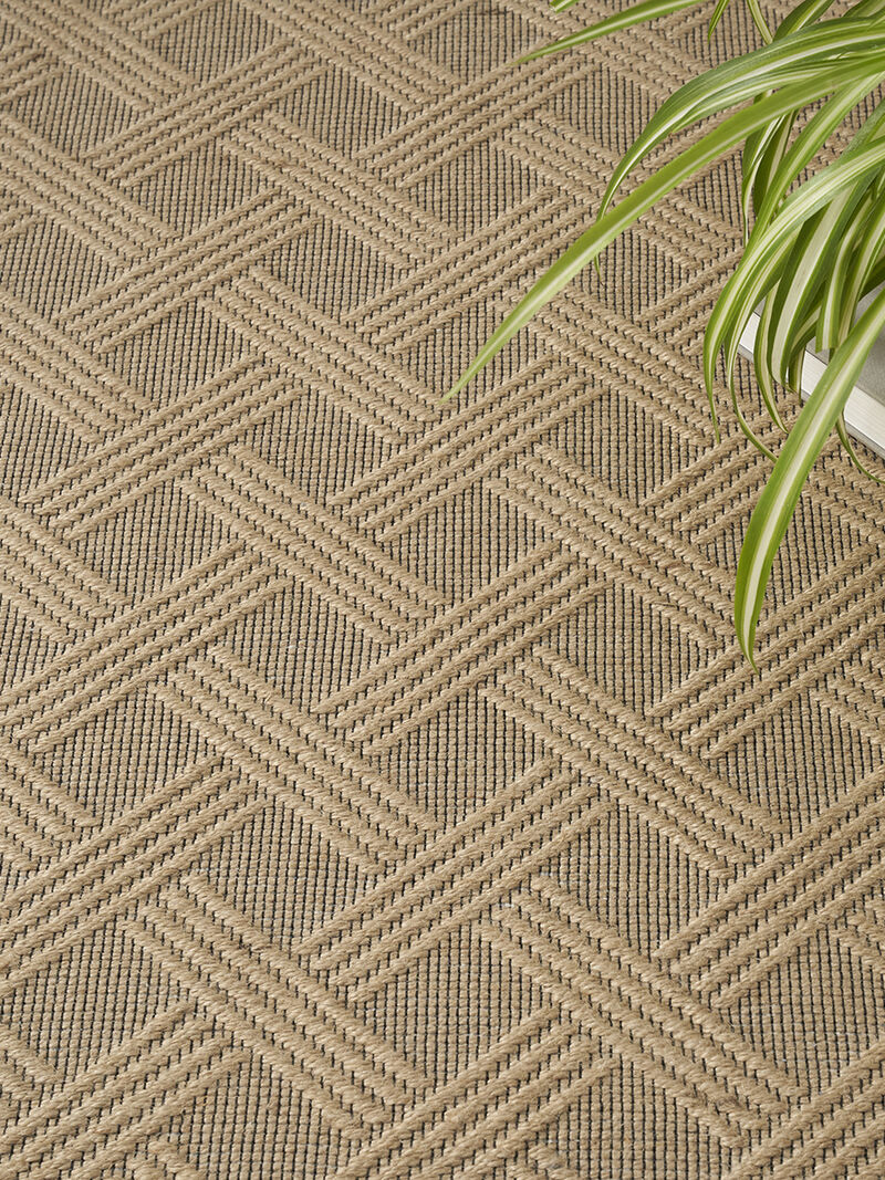 Washable Jute WSJ02 Natural 3'11" x 5'11" Rug