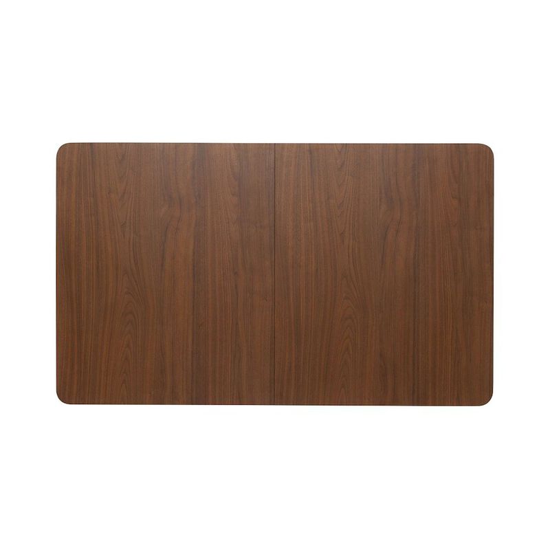 Liberty Furniture Space Savers Dining Rectangular Leg Table with 15" Butterfly Leaf - Satin Walnut image number 4