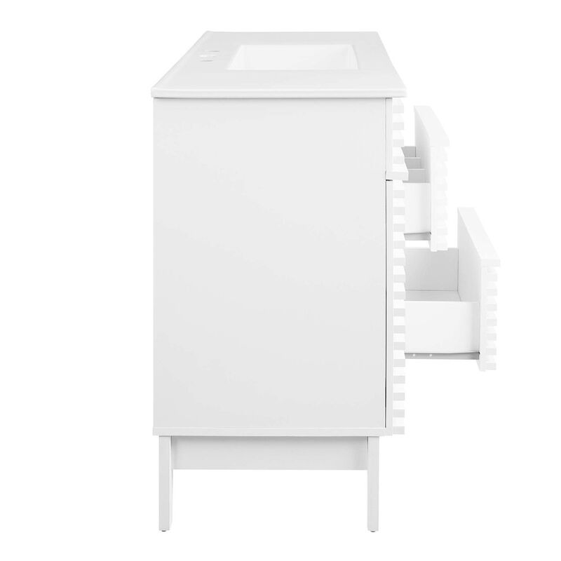 Render 48" Single Sink Bathroom Vanity image number 3
