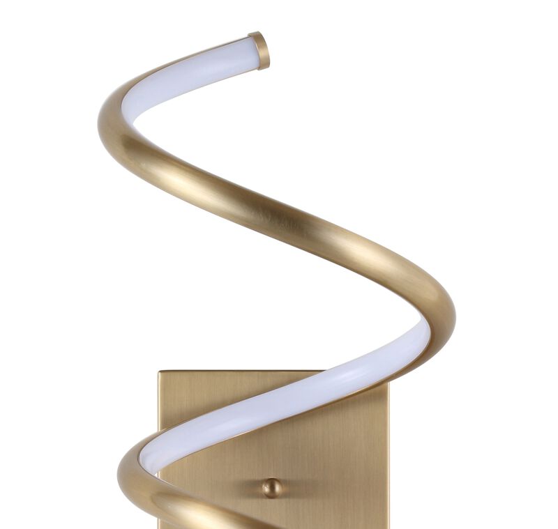 Scribble Modern Metal Integrated LED Vanity Light Sconce