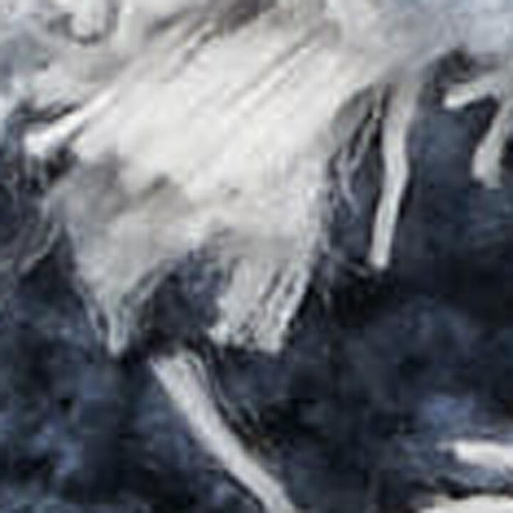 HomeRoots Abstract Shag Area Rug