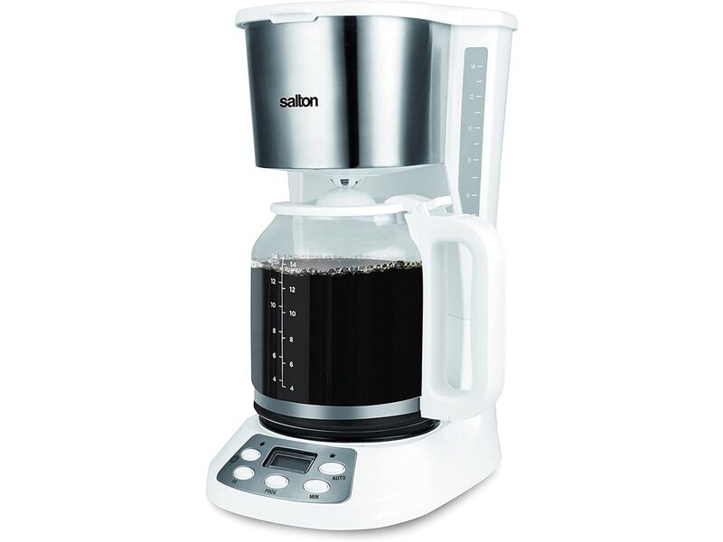 Salton - Programmable Jumbo Java Coffee Maker, 14 Cup Capacity, 1000W