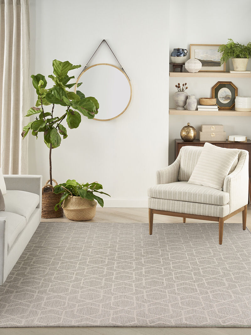 Horizon Indoor/Outdoor HOZ01 Gray 9' x 12' Rug