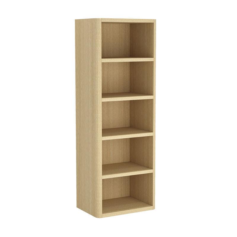 Rivington Neutral Open Bookcase (Set of 3)
