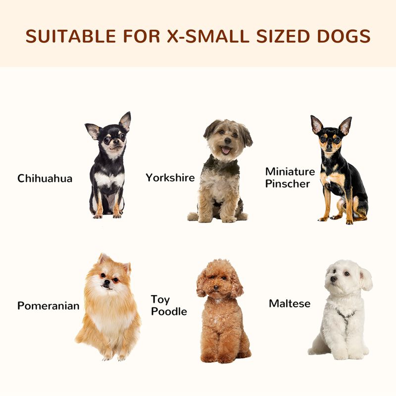 Petite Pup Retreat: 24" Grey/Black Elevated Dog Cot with UV Canopy