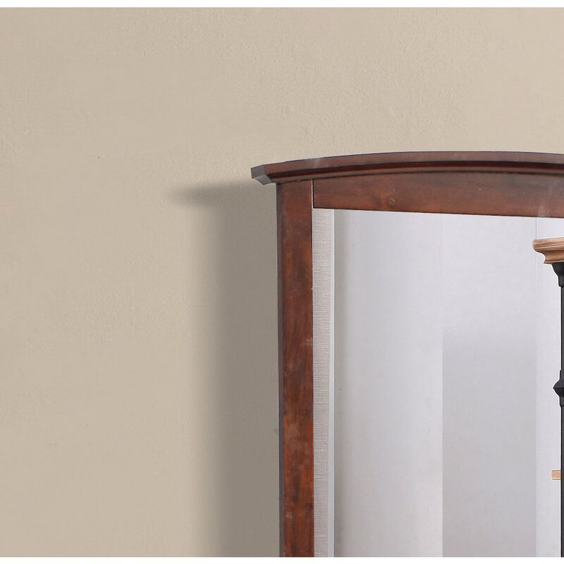 Glory Furniture Hammond G5425-M Arched Dresser Mirror, Cappuccino