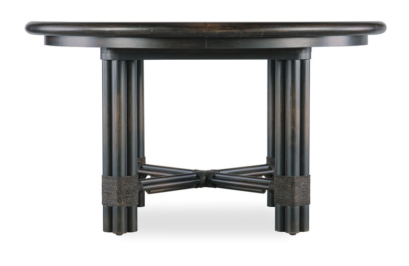 Retreat Pole Rattan Round Dining Table