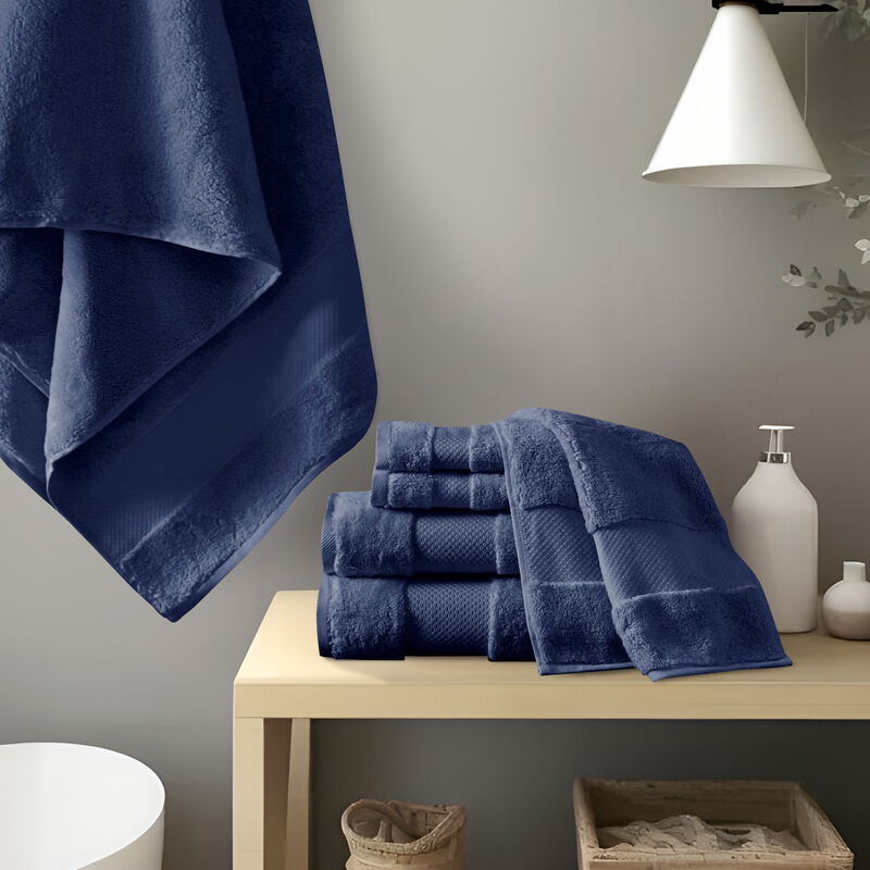 Gracie Mills Thalia 6-Piece 600gsm Turkish Cotton Bath Towel Set