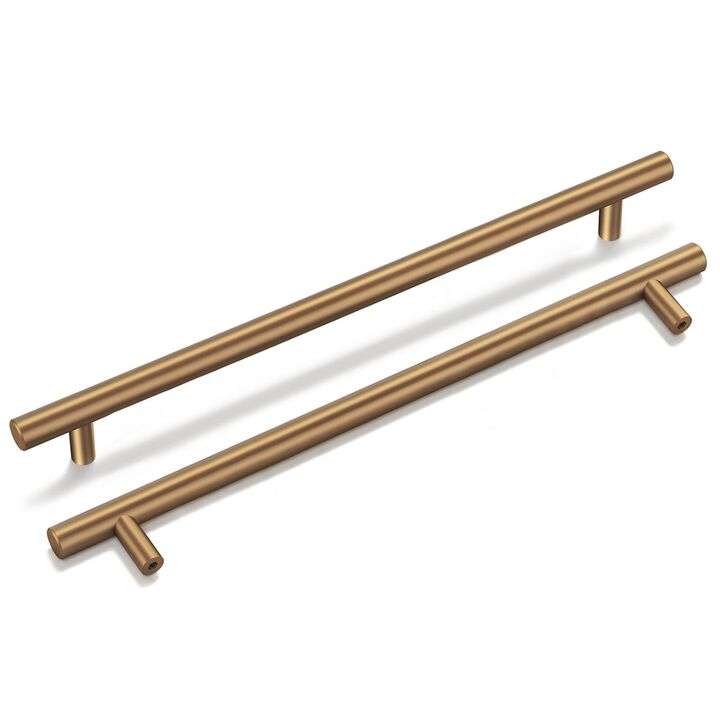 goldenwarm 5 Pack Champagne Bronze Cabinet Pulls Gold Cabinet Handles 7-1/2 inch(192mm) Champagne Drawer Handles Brushed Bronze