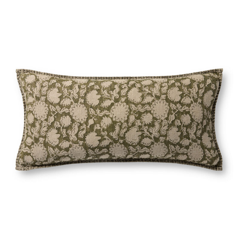 PLL0165 Green 12''x27'' Polyester Pillow