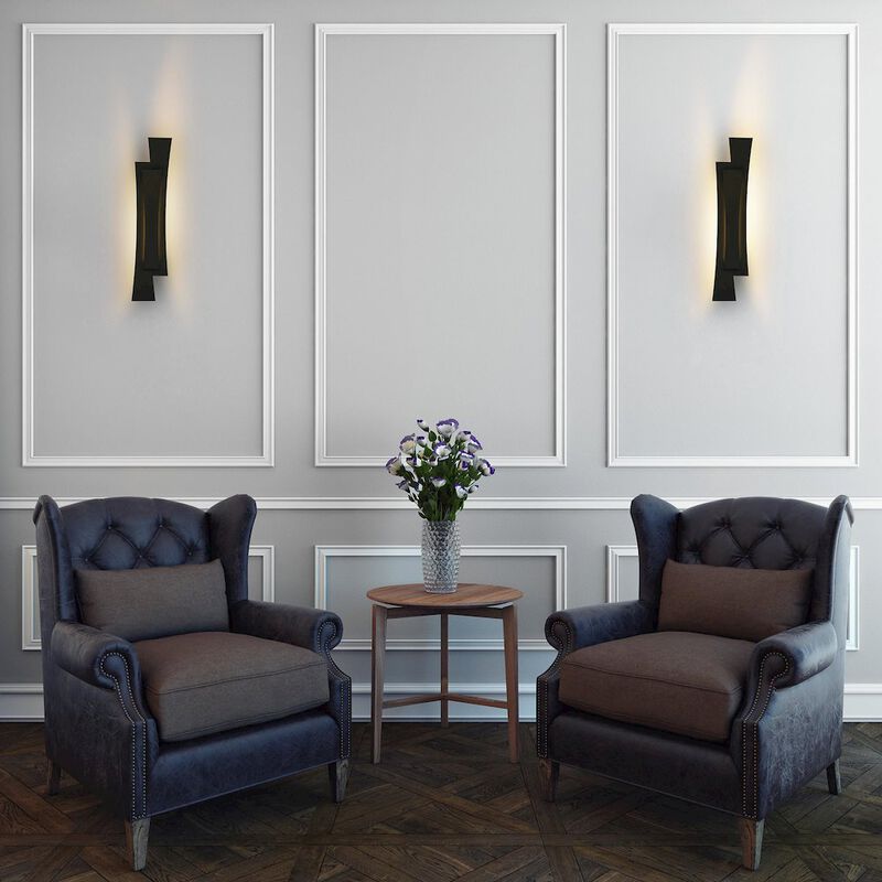 CWI Lighting Candora Integrated LED Black Vanity Light image number 1