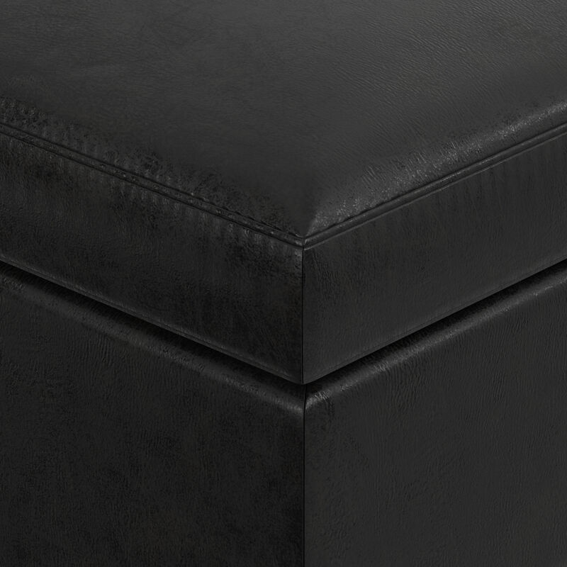 Simpli Home Owen Coffee Table Storage Ottoman image number 4