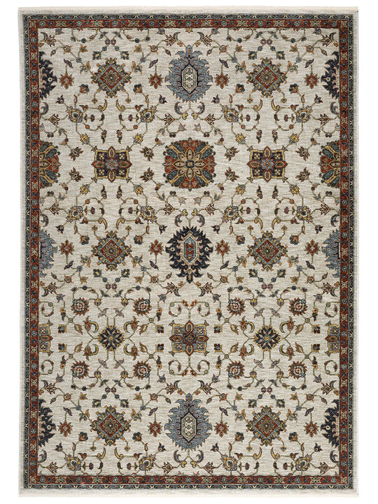 Aberdeen 3'3" x 5' Ivory Rug