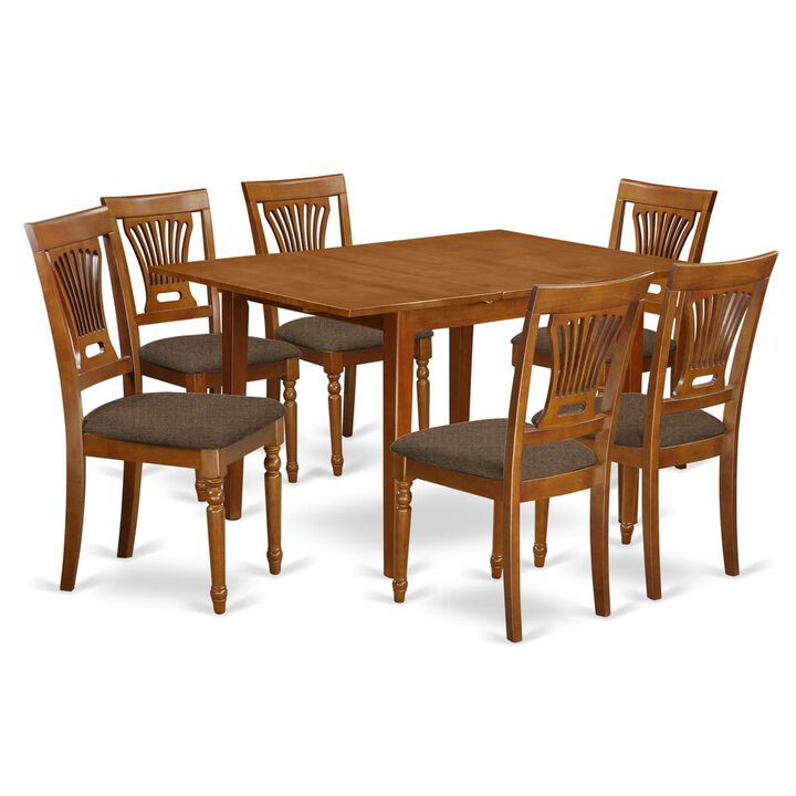 7 Pc Kitchen dinette set-Kitchen Tables and 6 Kitchen Chairs