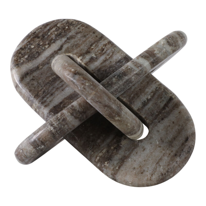 9x9" Rounded Marble Knot, Grey image number 3