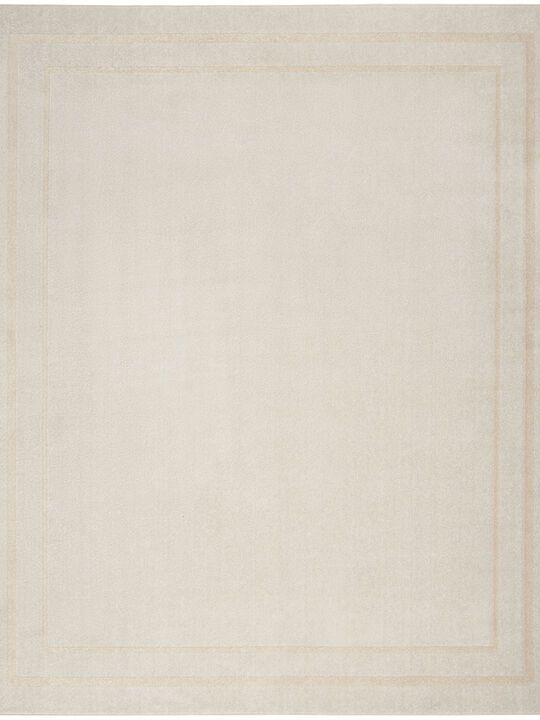Nourison Essentials NRE02 Ivory/Gold 9' x 12' Rug