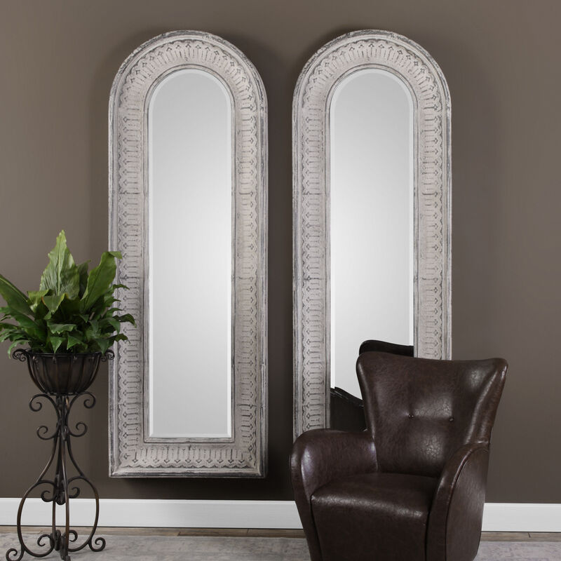 Argenton Aged Arch Mirror