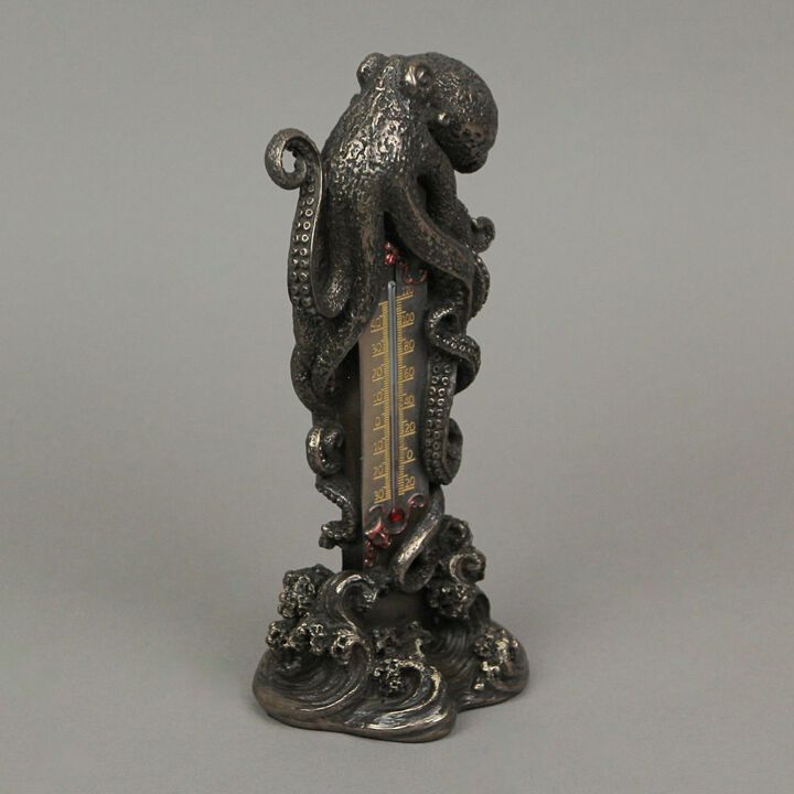 Perpetual Octopus Precision Mood Teller Tabletop Indoor Thermometer 7.25 Inch