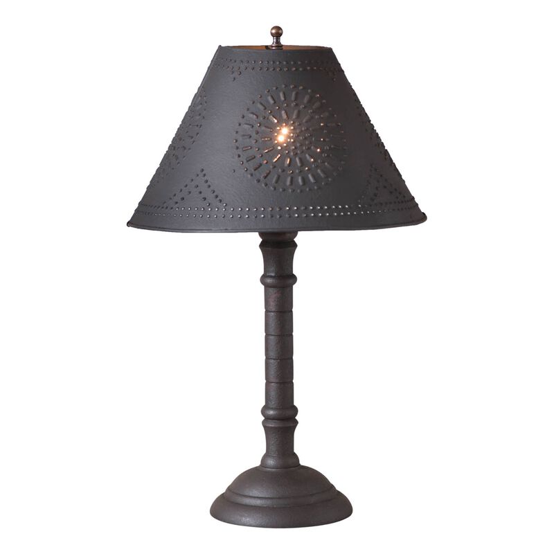 Gatlin Lamp In Hartford Black With Shade image number 0