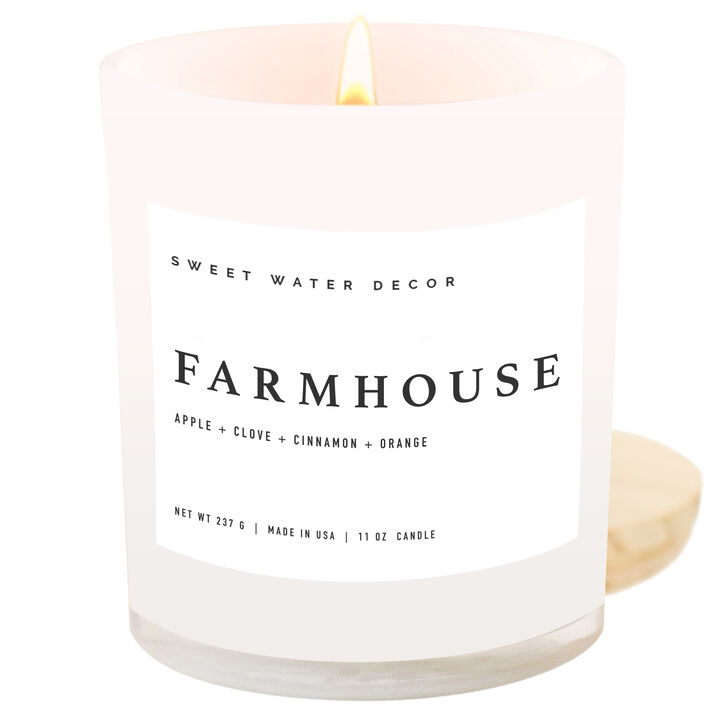 Sweet Water Decor Farmhouse 11 oz Soy Candle