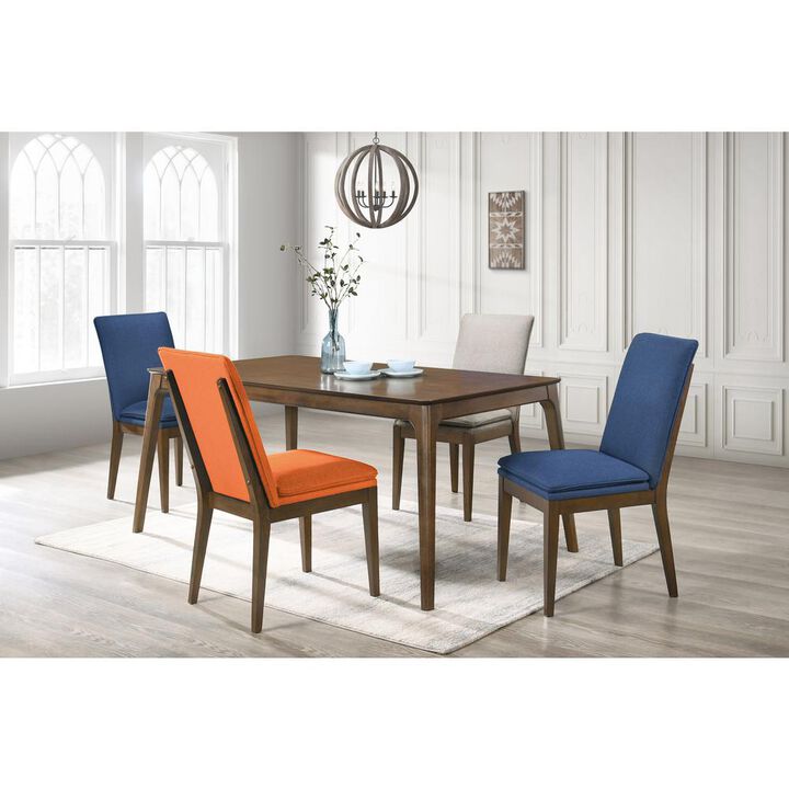 New Classic Furniture Maggie Dining Table-Walnut