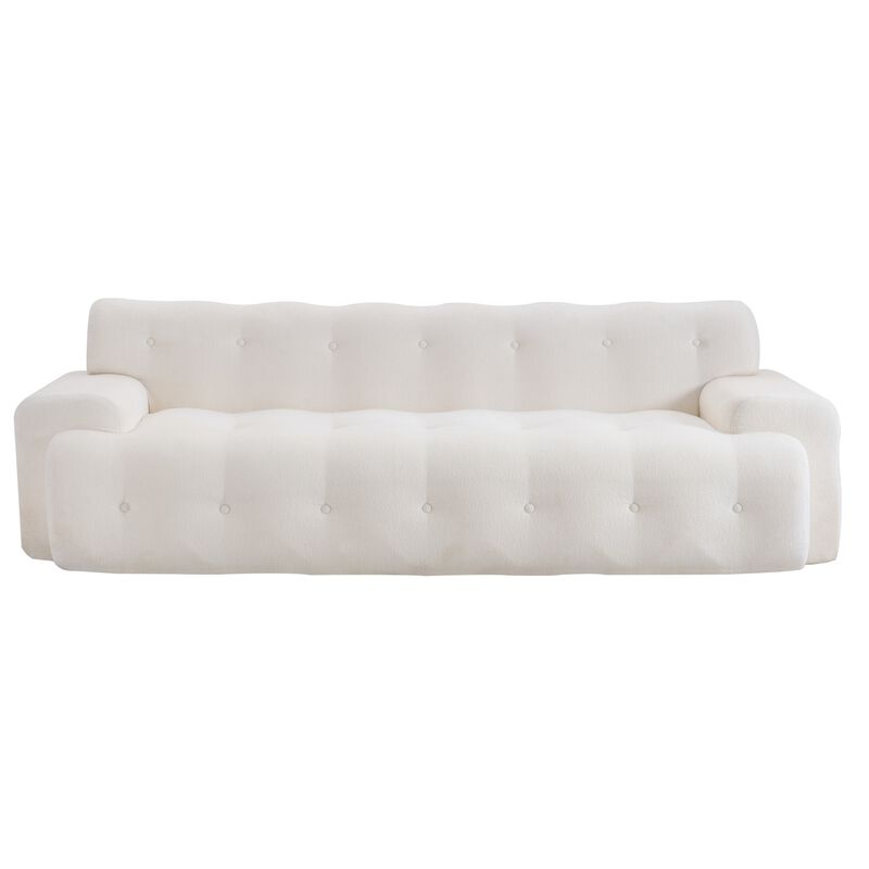 Cemske 3 Seater Chenille Sofa image number 0