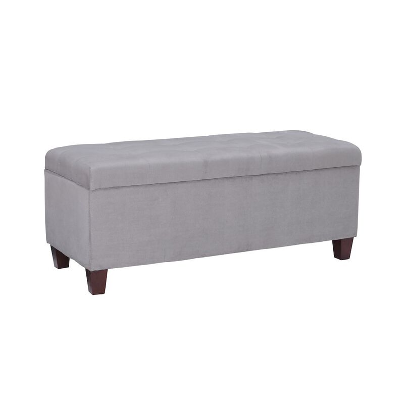 Linon Carmen Shoe Storage Ottoman image number 8