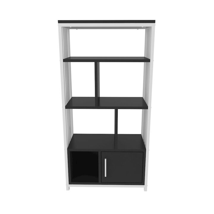 Decorotika Valero Bookcase White Anthracite
