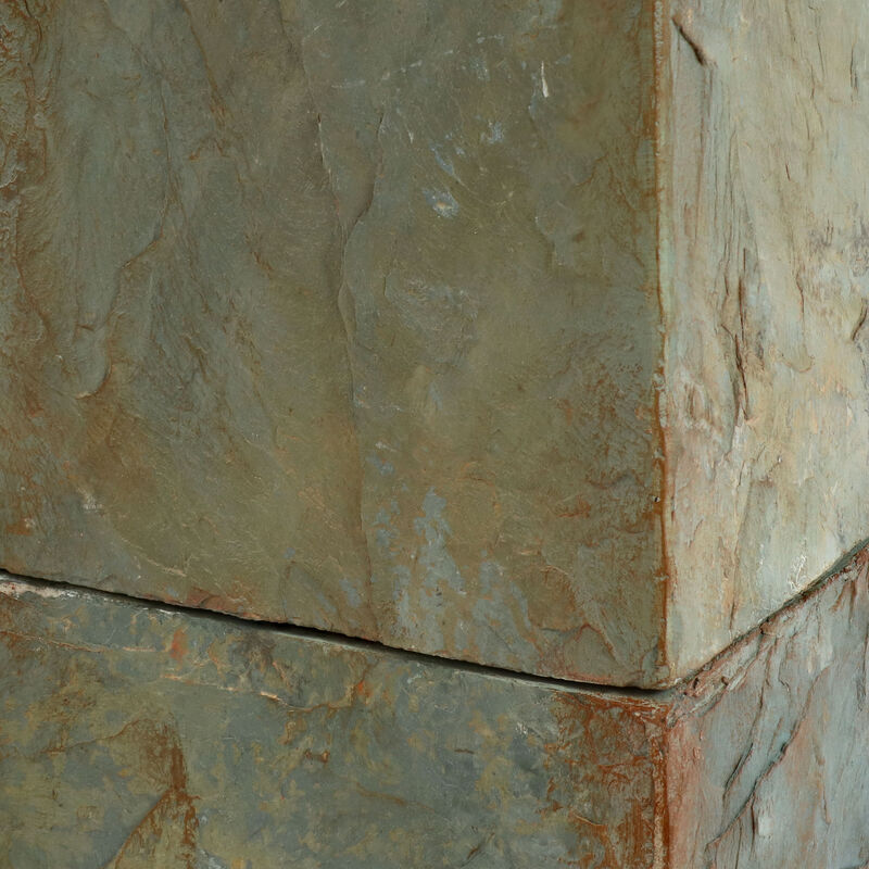 Sunnydaze Decorative Orb Slate Outdoor Water Fountain - 38"