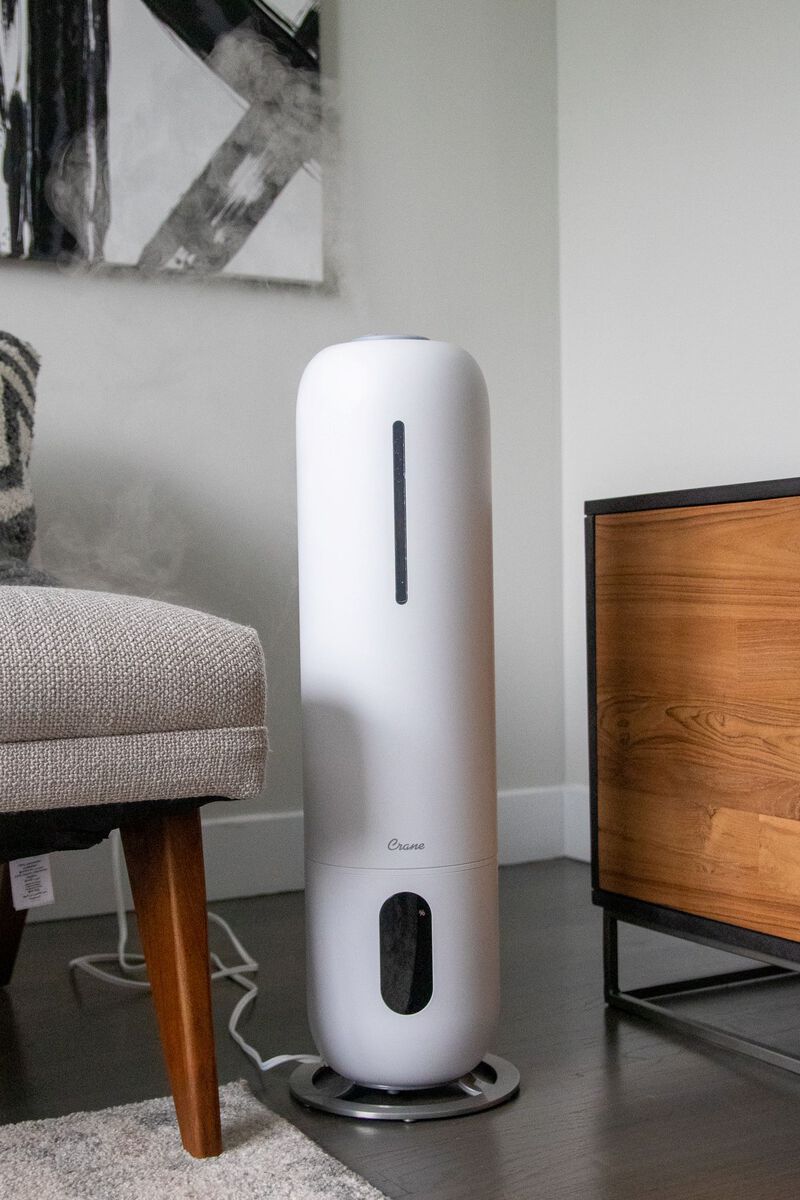 2 Gal. Ultrasonic Cool Mist Tower Humidifier with Germicidal UV-A Light image number 4