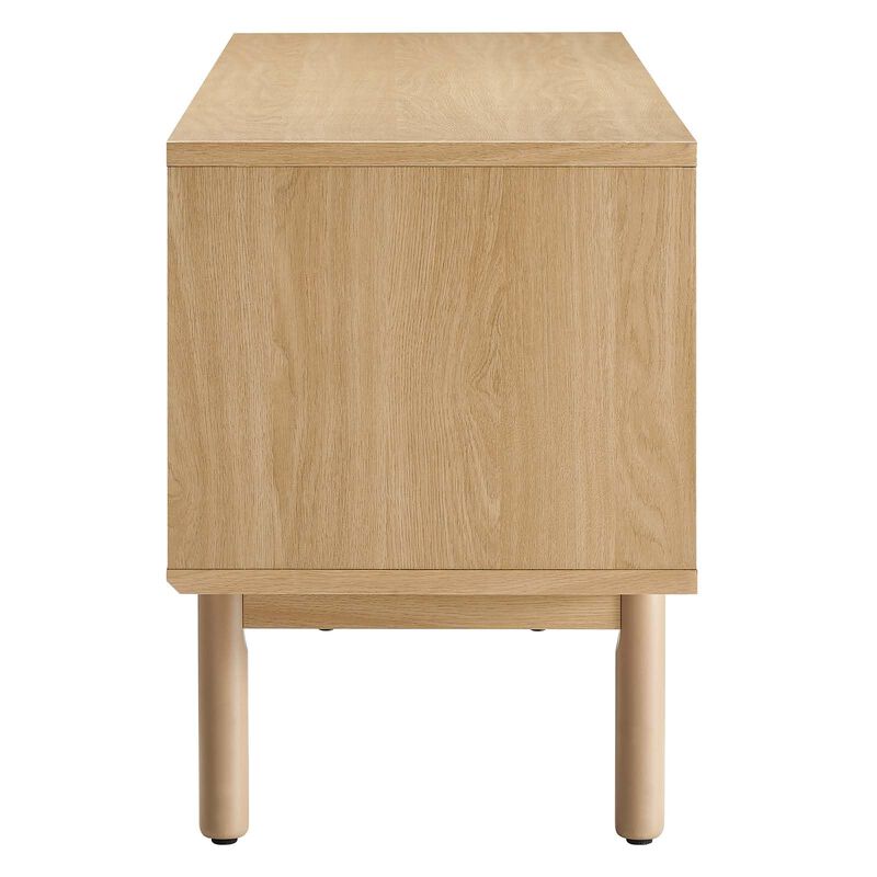 Modway EEI-6584-OAK-TAN Milo 59" TV Stand, Oak Tan image number 1