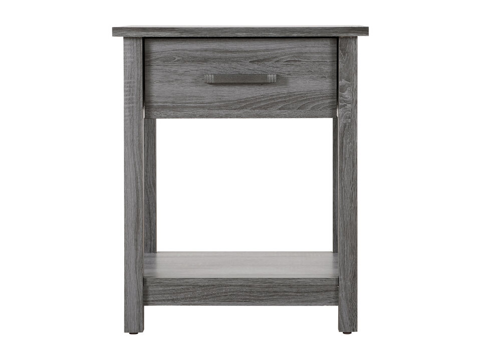 Salem 1-Drawer Nightstand (24 in. H x 19 in. W x 20 in. D)