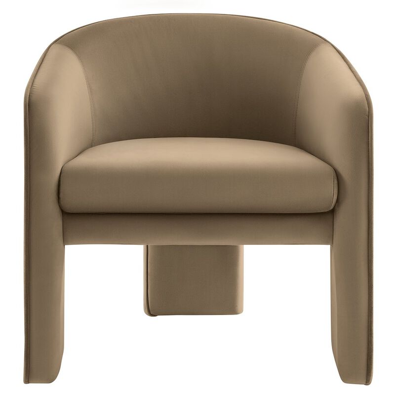 Greer Performance Velvet Upholstered Accent Armchair image number 5