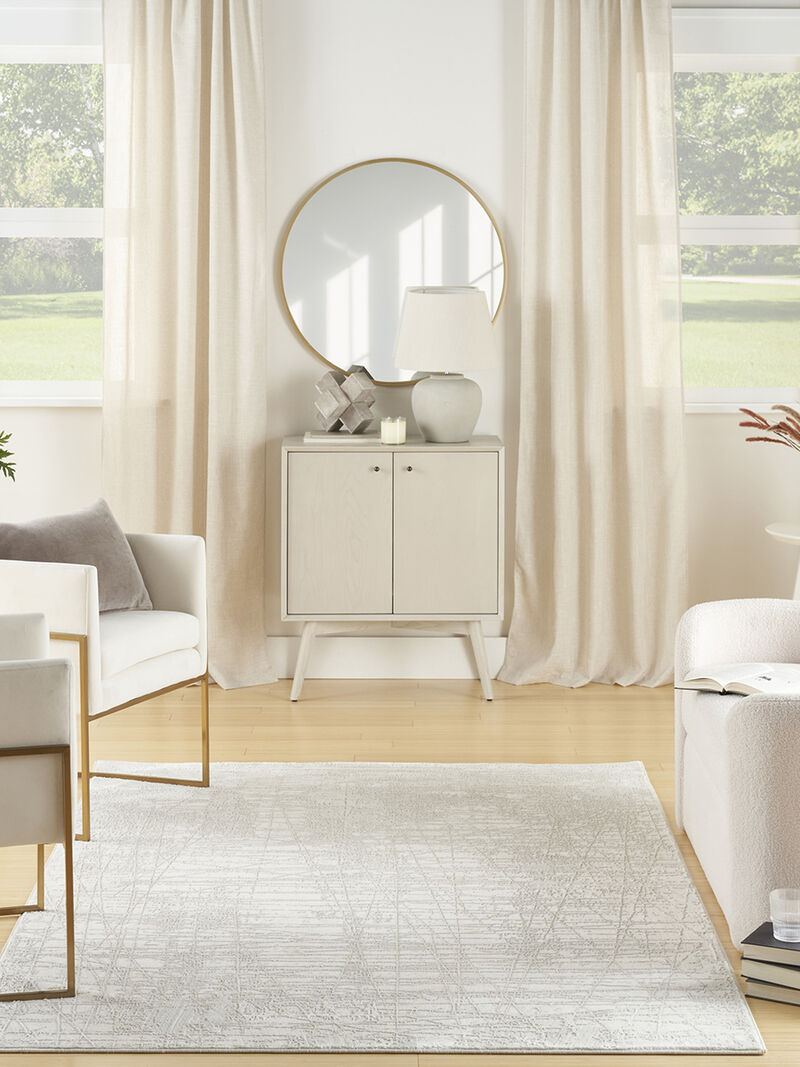 Home Texture HMT02 Ivory/Gray 7'10" x 9'10" Rug