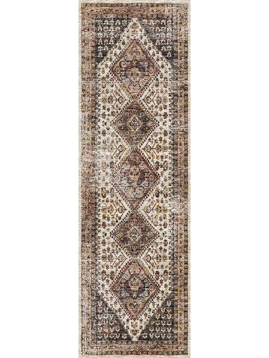 Jericho JC9 Putty 2'6" x 8' Rug