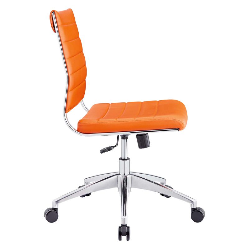 Modway Furniture - Jive Armless Mid Back Office Chair Gray image number 3