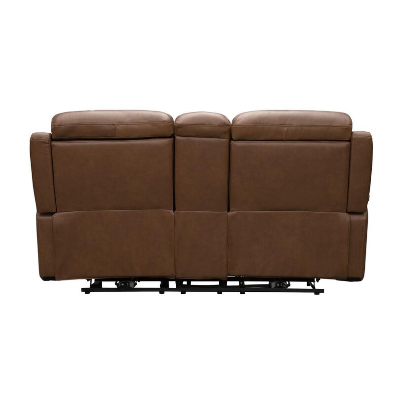 Barcalounger Sedrick Power Reclining Console Loveseat w/Power Head Rests