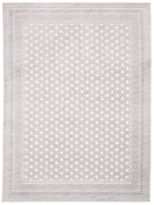 Montecito 3'3" x 5' White Rug