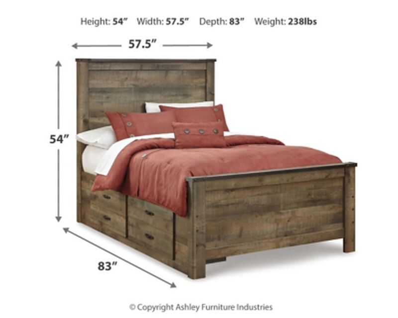 Trinell Full Panel Bed