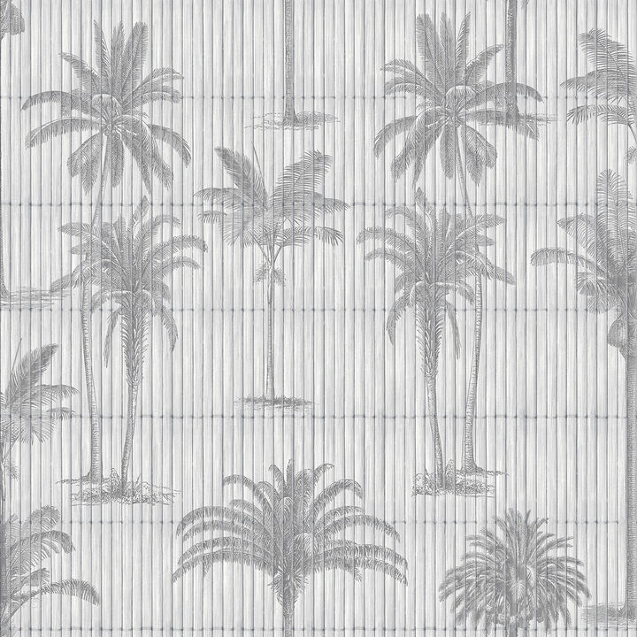Vintage Palm Grove Wallpaper