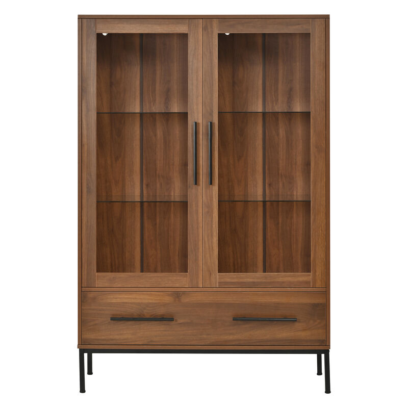 Wuvind 60'' Tall Display Cabinet image number 0