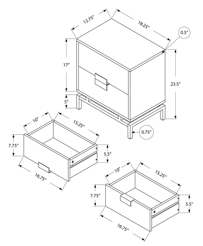Elegant Metal Accent Table &ndash; Sleek Modern Side Table with Polished Finish image number 4
