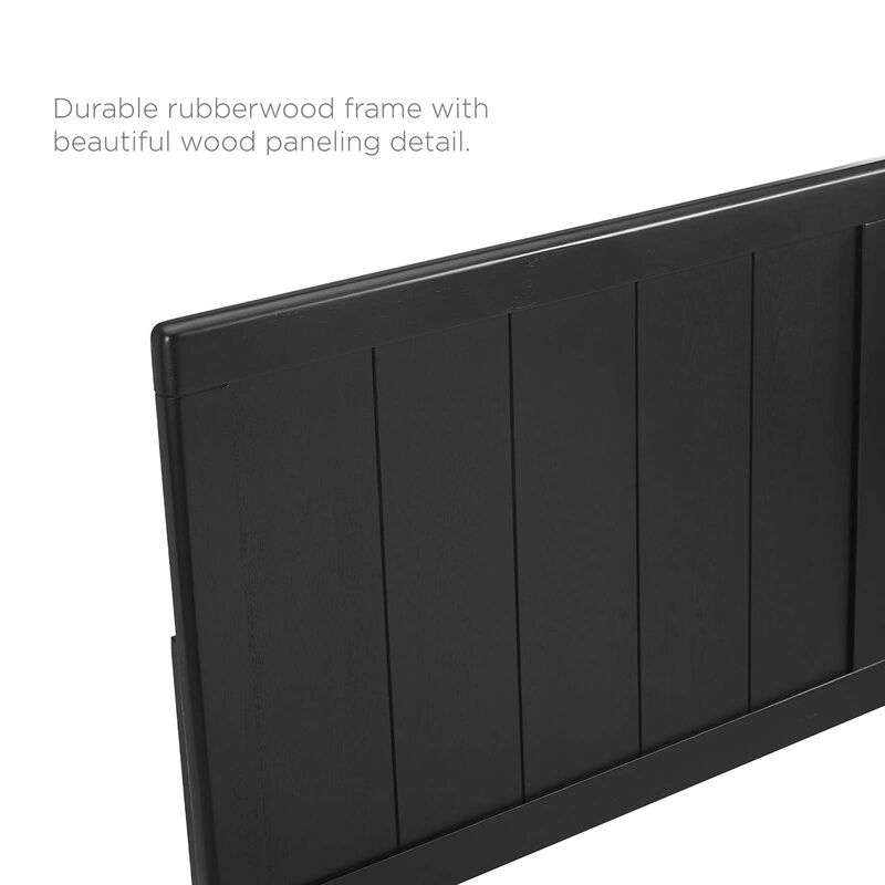 Modway - Alana Full Wood Platform Bed With Splayed Legs image number 7
