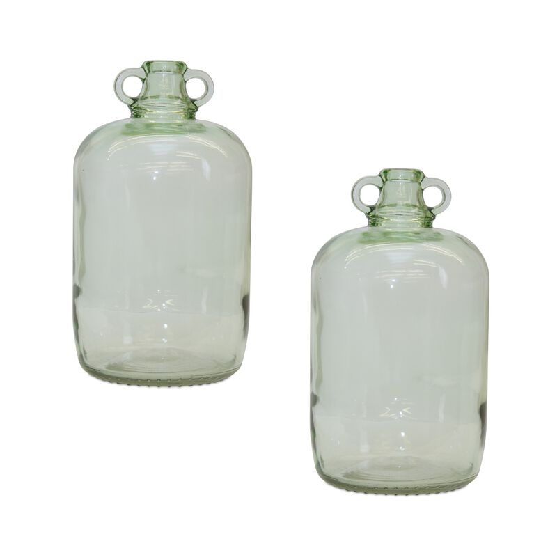Jug (Set of 2) &ndash; Decorative Storage Jugs for Home Decor and Floral Display